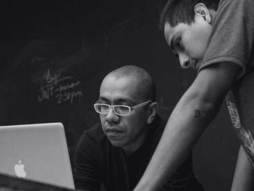 Code review session